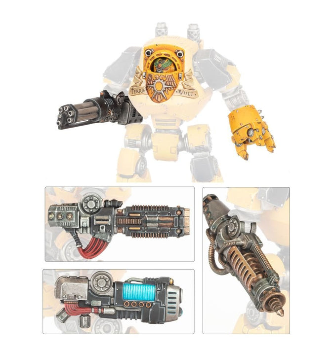 Warhammer: The Horus Heresy - Contemptor Dreadnought Weapons Frame 2 - for just $27! 