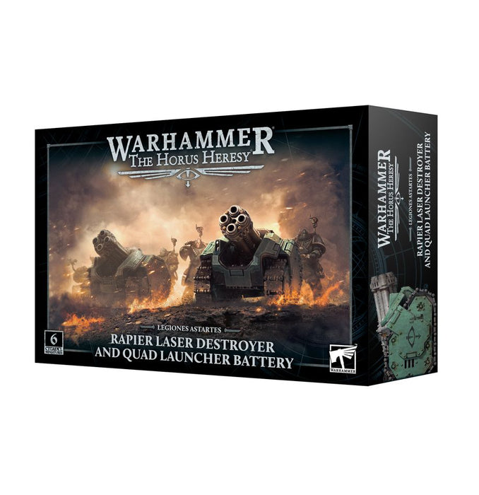 Warhammer Legions Imperialis: Rapier Laser Destroyer and Quad Launcher Battery - for just $73.50! 