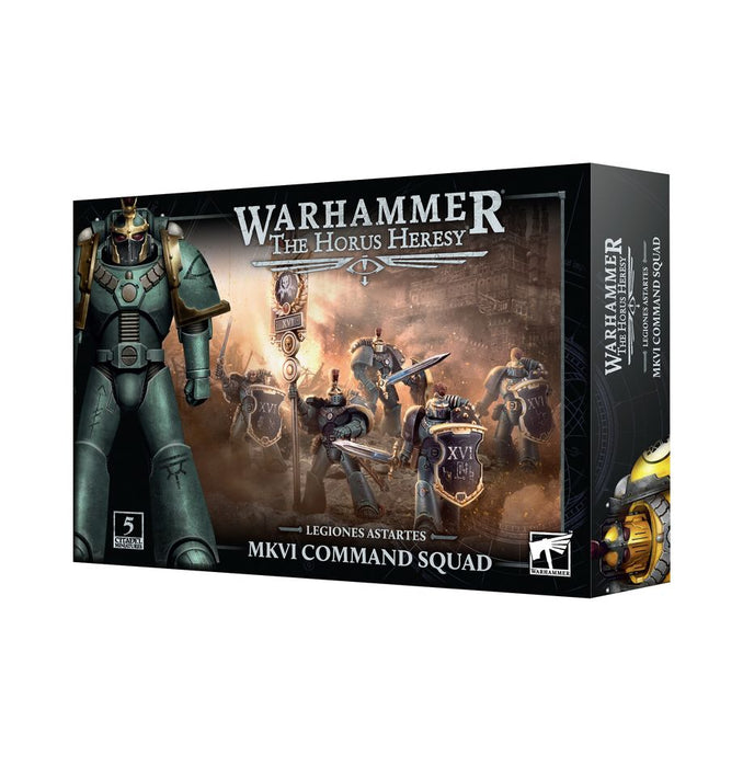 Warhammer: The Horus Heresy - Legiones Astartes MKVI Command Squad - for just $53! 