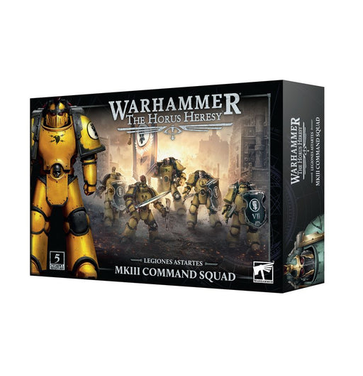 Warhammer: The Horus Heresy - Legiones Astartes MKIII Command Squad - Just $52! Shop now at Retro Gaming of Denver