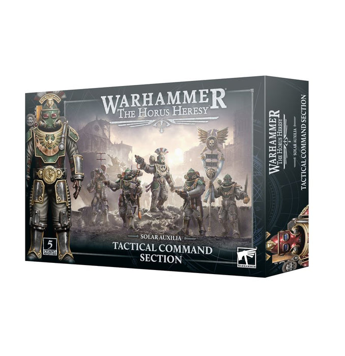Warhammer 40k: The Horus Heresy - Solar Auxilia Tactical Command Section - for just $35! 