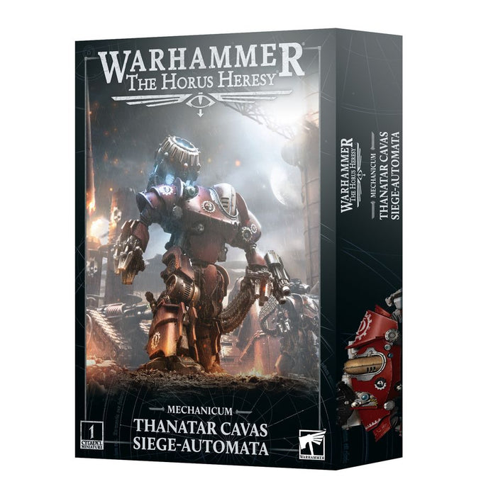 Warhammer 40K: The Horus Heresy – Mechanicum Thanatar Cavas Siege-Automata - for just $106! 