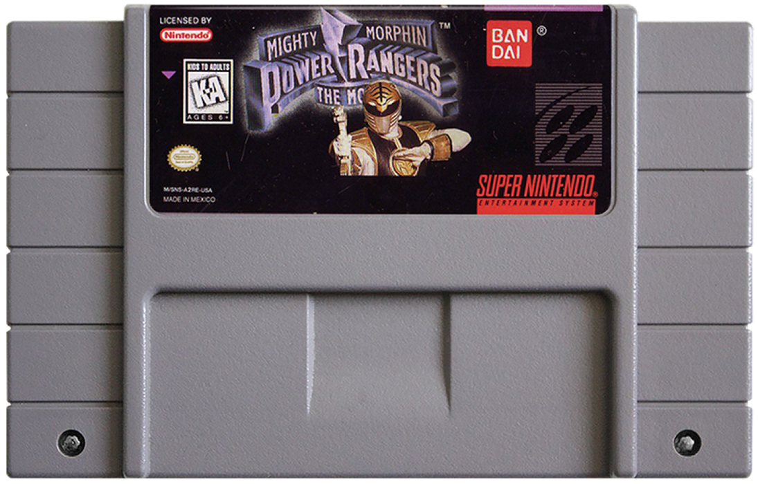 Mighty Morphin Power Rangers The Movie – Super Nintendo Entertainment System (SNES) - for just $61.99! 