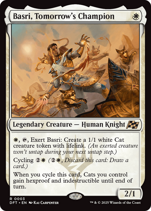 Basri, Tomorrow's Champion (DFT-003) - Aetherdrift - for just $0.06! 