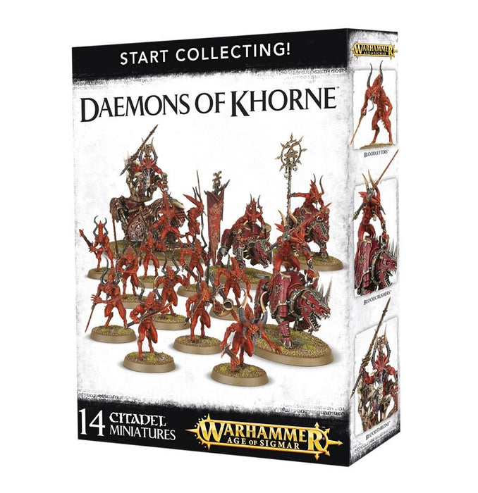 Warhammer 40K: Start Collecting! Daemons of Khorne - for just $95! 
