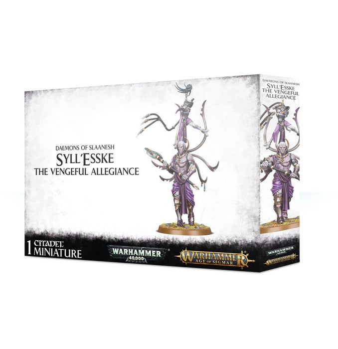 Warhammer 40K: Chaos Daemons Slaanesh - Syll'Esske, The Vengeful Allegiance - for just $60! 