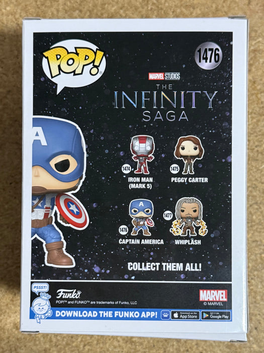 Funko Pop! Marvel Captain America #1476 Marvel MCU Infinity Saga 2024 - for just $13! 