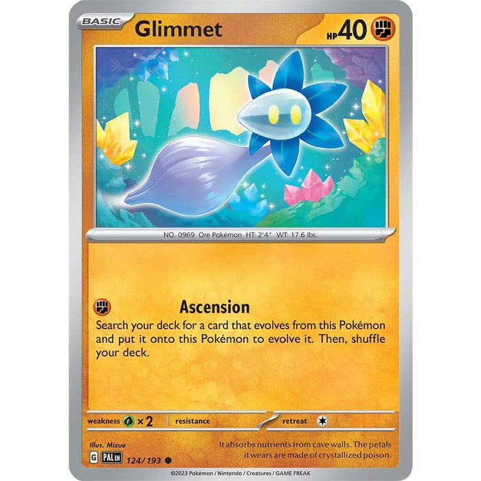 Glimmet (124/193) [Scarlet & Violet: Paldea Evolved] - Just $0.10! Shop now at Retro Gaming of Denver