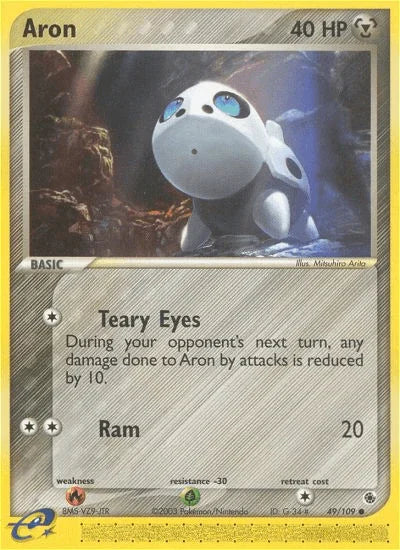 Aron (49/109) [EX: Ruby & Sapphire] - for just $0.40! 