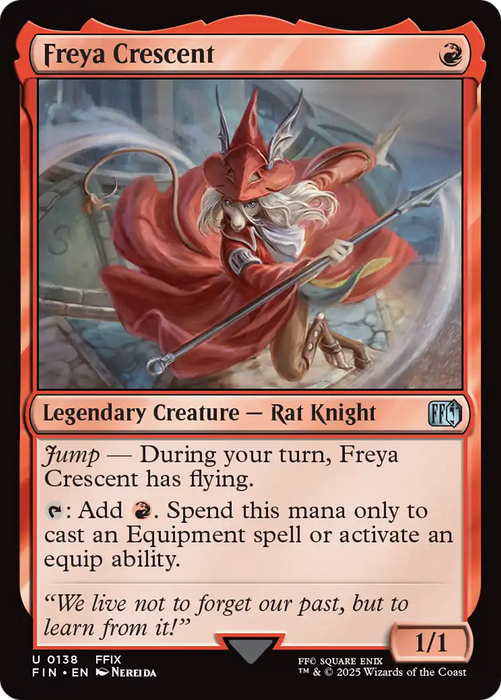 Freya Crescent (FIN-138) - FINAL FANTASY Foil - for just $0.09! 
