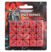 Warhammer 40K: Chaos Space Marines - Dice Set - Just $38! Shop now at Retro Gaming of Denver