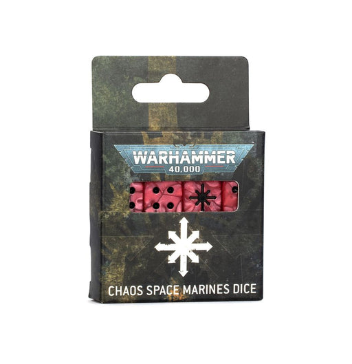 Warhammer 40K: Chaos Space Marines - Dice Set - Just $38! Shop now at Retro Gaming of Denver