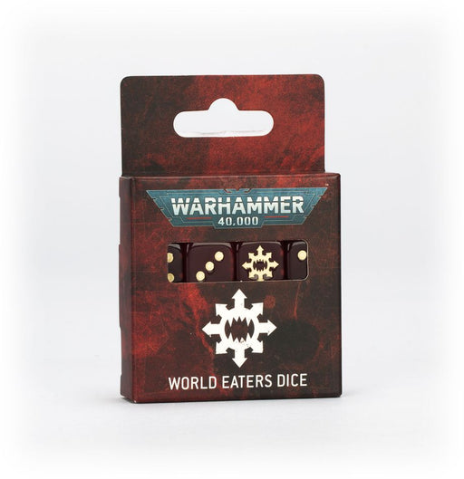 Warhammer 40K: World Eaters - Dice Set - for just $33.50! 