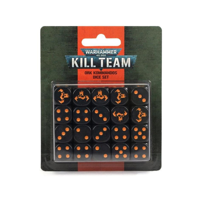 Kill Team: Ork Kommandos Dice Set - Just $38! Shop now at Retro Gaming of Denver