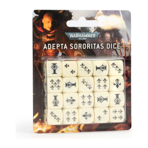 Warhammer 40K: Adepta Sororitas - Dice Set - Premium Miniatures - Just $35! Shop now at Retro Gaming of Denver