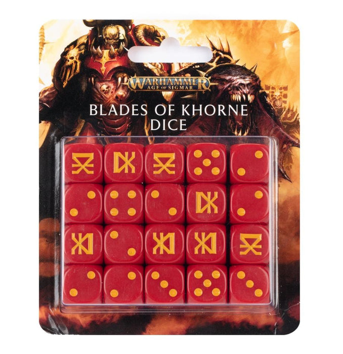Warhammer: Blades of Khorne - Dice Set (2023) - for just $40! 