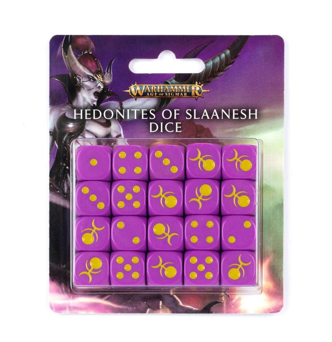 Warhammer: Hedonites of Slaanesh - Dice Set - Just $40! Shop now at Retro Gaming of Denver