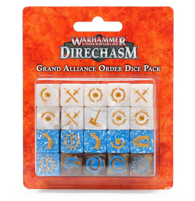 Warhammer Underworlds: Grand Alliance Order Dice Pack - for just $30! 