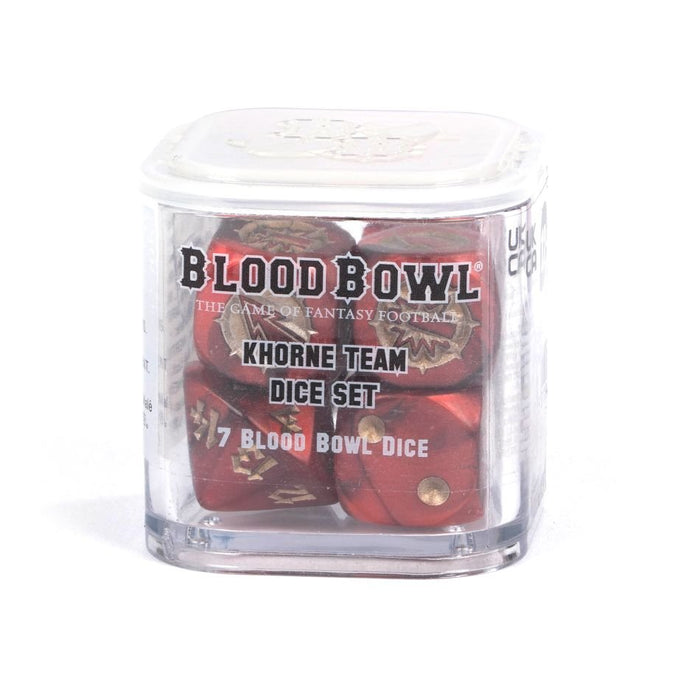 Blood Bowl: Khorne - Dice Set - for just $18! 