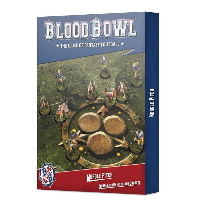 Blood Bowl: Nurgle’s Rotters - Double-sided Pitch and Dugouts - for just $50! 