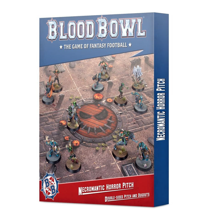 Blood Bowl: Necromantic Horror Pitch – Double-sided Pitch and Dugouts - for just $47! 