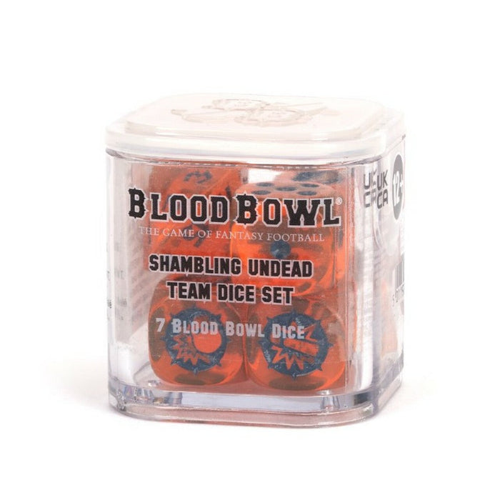 Blood Bowl: Shambling Undead - Dice Set - for just $18! 
