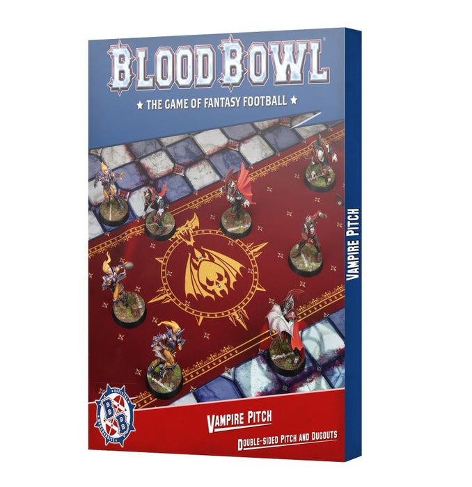 Blood Bowl: Vampires Pitch – Double-sided Pitch and Dugouts Set - for just $55! 