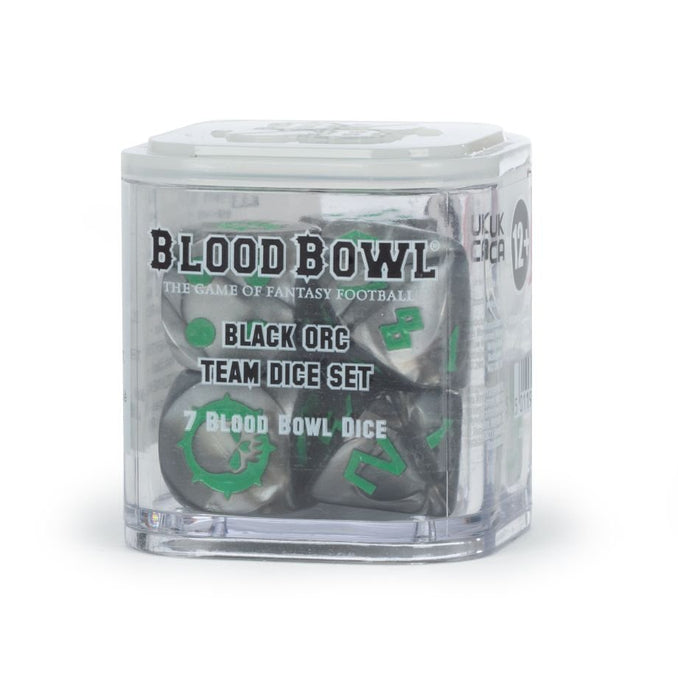 Blood Bowl: Black Orc Team Dice Set - for just $15! 