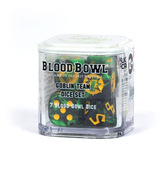 Blood Bowl: Goblin Team Dice Set - for just $18! 