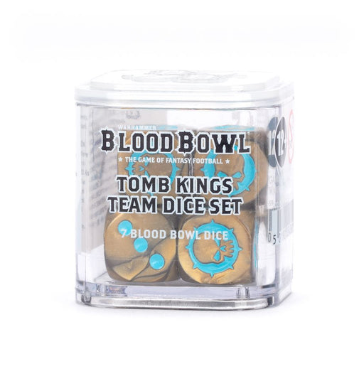 Blood Bowl: Tomb Kings Team Dice Set - for just $24.99! 