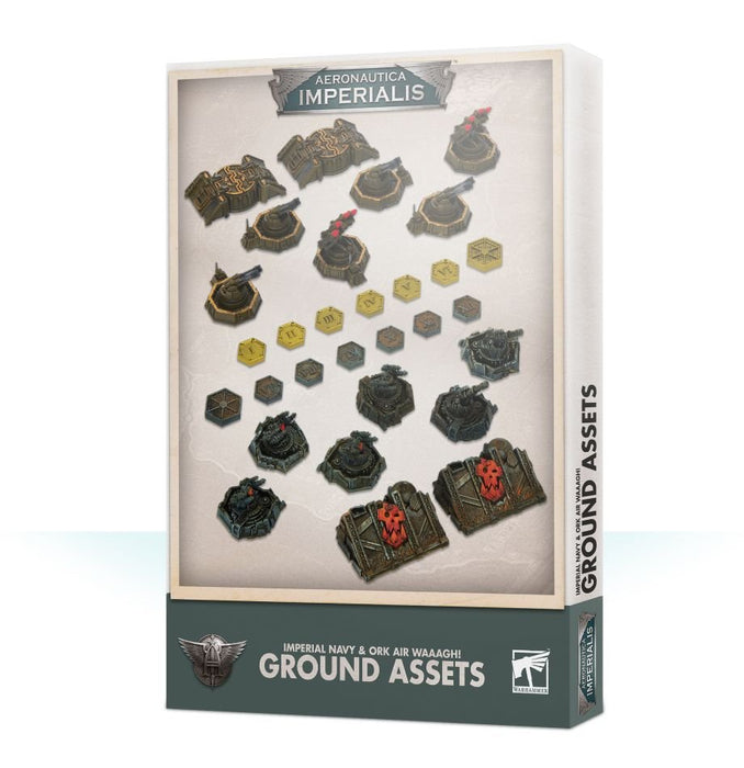 Aeronautica Imperialis - Imperial Navy & Ork Air Waaagh! Ground Assets Board - for just $42! 