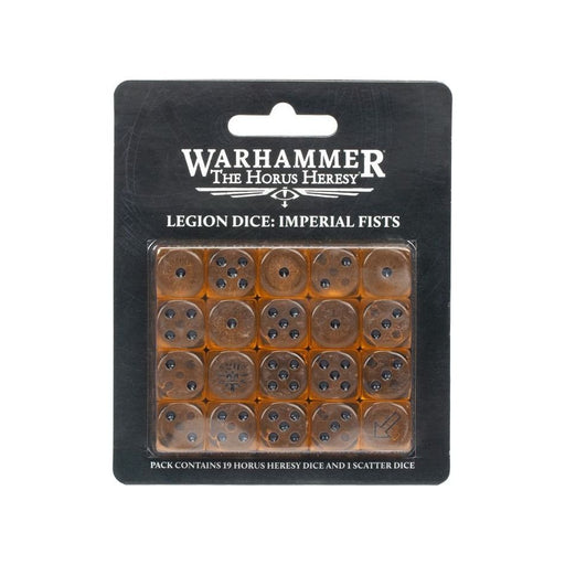 Warhammer: The Horus Heresy - Legion Dice – Imperial Fists - Premium Miniatures - Just $40! Shop now at Retro Gaming of Denver