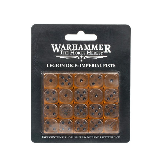 Warhammer: The Horus Heresy - Legion Dice – Imperial Fists - Just $40! Shop now at Retro Gaming of Denver