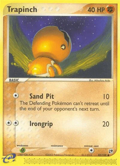 Trapinch (82/100) [EX: Sandstorm] - for just $0.50! 