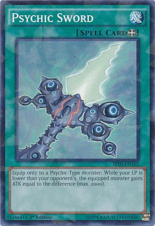 Psychic Sword [BP03-EN163] Shatterfoil Rare - for just $0.10! 