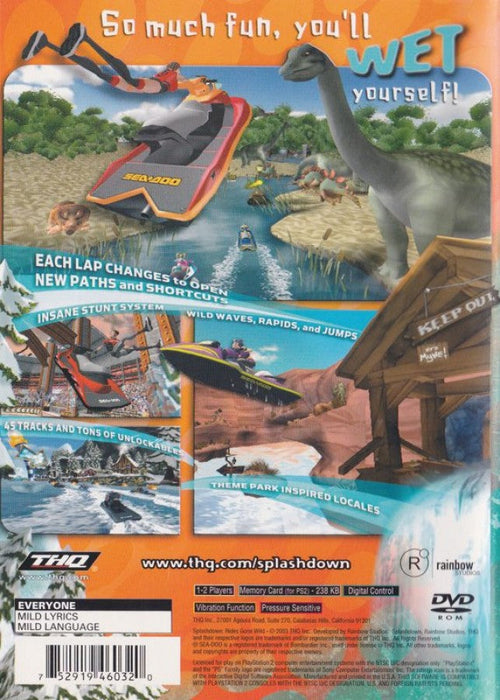 Splashdown: Rides Gone Wild – PlayStation 2 (PS2) - for just $0! 