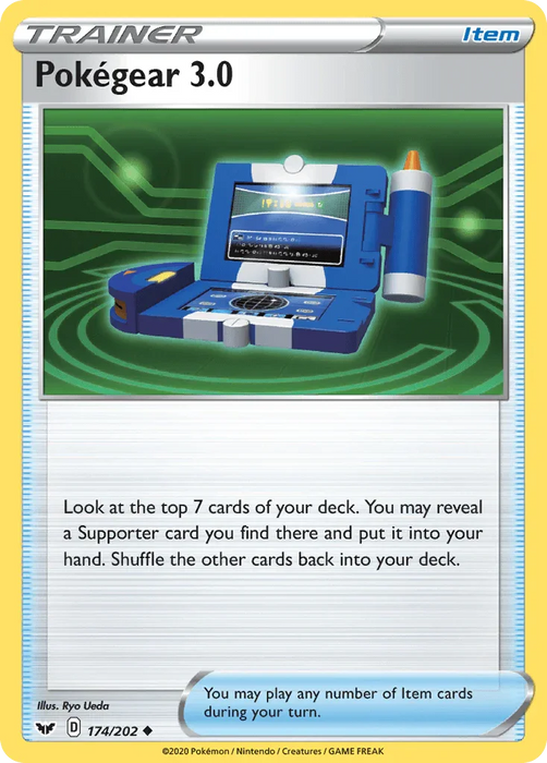 Pokegear 3.0 (174/202) [Sword & Shield: Base Set] - for just $0.10! 