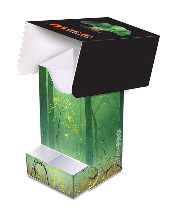 Ultra PRO: Deck Box - Full-View with Tray (Mana 5 - Forest) - for just $0! 