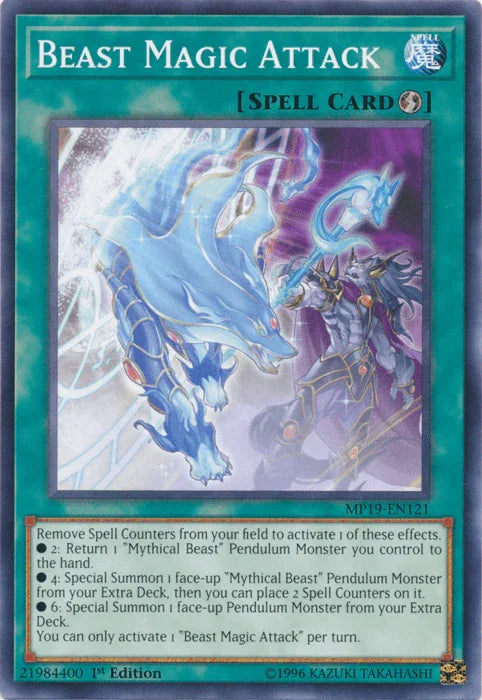 Beast Magic Attack [MP19-EN121] Common - for just $0.10! 