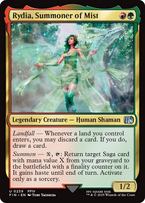 Rydia, Summoner of Mist (FIN-239) - FINAL FANTASY Foil - for just $0.10! 