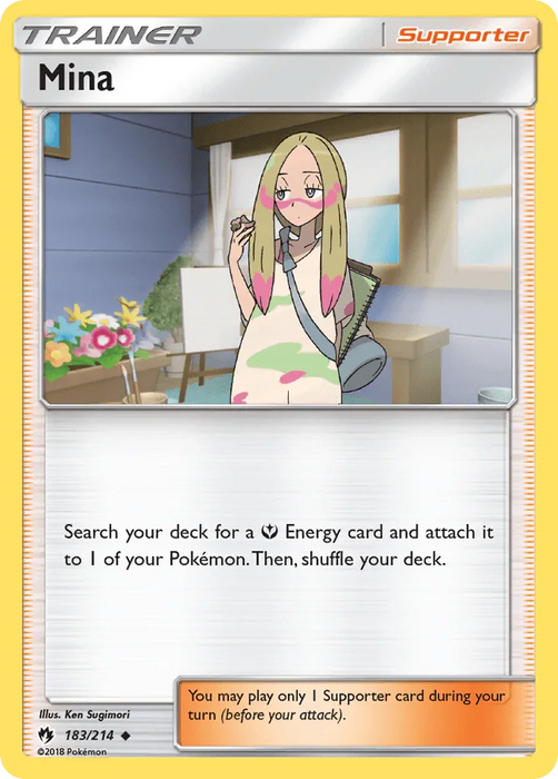 Mina (183/214) [Sun & Moon: Lost Thunder] - for just $0.10! 