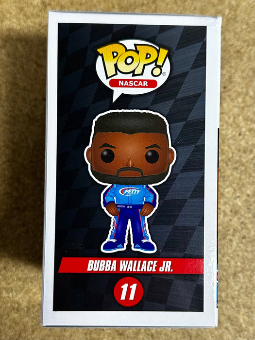 Funko Pop! NASCAR Driver Bubba Wallace Jr. #11 With JSA COA Petty Racing - for just $90! 