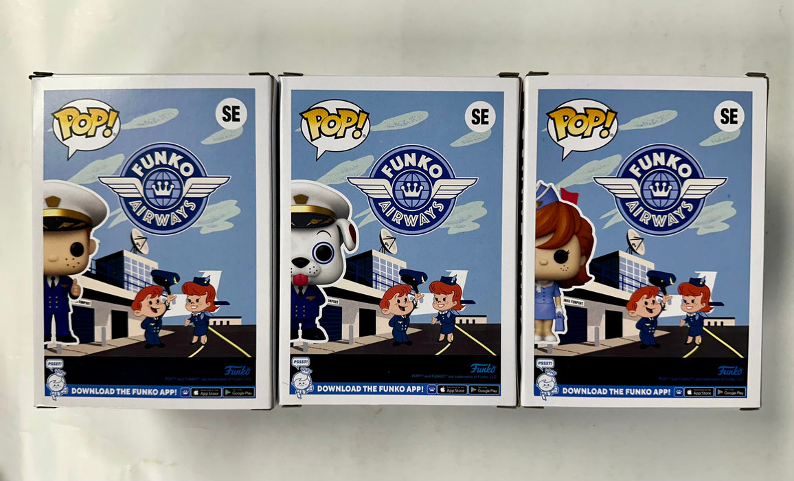 Funko Pop! Freddy, Franny & First Officer Proto #SE C2E2 2024 Airways Exclusive - for just $175! 