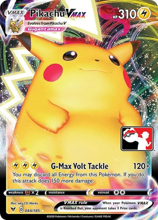 Pikachu VMAX (044/185) [Prize Pack Series One] - for just $270! 