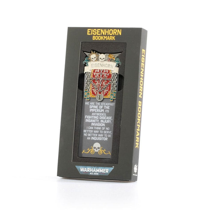 Warhammer 40K: Eisenhorn Bookmark - for just $18.50! 