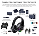 Wired Gaming Headset With ,Icrophone Sound Card Line Control - for just $91.80! 