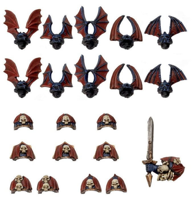 Warhammer 40K: Chaos Space Marines - Night Lords Conversion Pack - for just $18.50! 