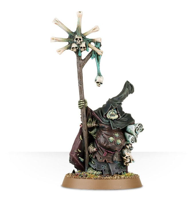 Warhammer: Maggotkin of Nurgle - Rotbringers Sorcerer - for just $15! 