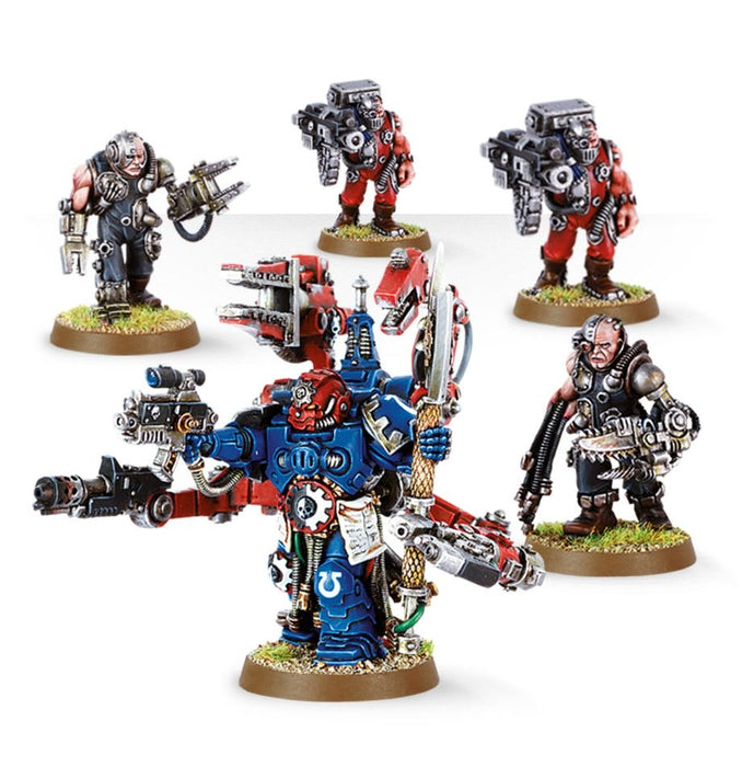 Warhammer 40K: Space Marines - Techmarine with Servitors - for just $99.99! 