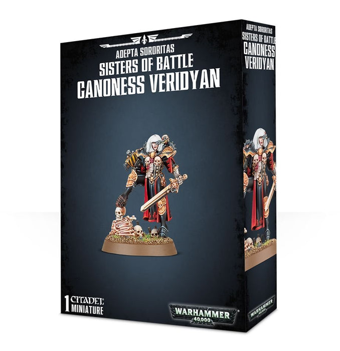 Warhammer 40K: Adepta Sororitas - Canoness Veridyan - for just $32! 